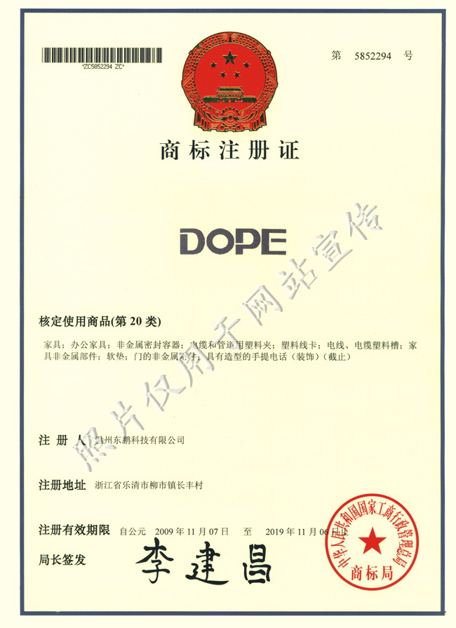 DOPE（第20类商标）
